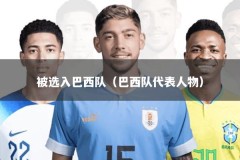 被选入巴西队（巴西队代表人物）