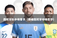 西班牙队中场奢华（巅峰西班牙中场豪华）