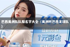 巴西美洲队队服名字大全（美洲杯巴西足球队）