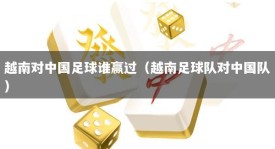越南对中国足球谁赢过（越南足球队对中国队）