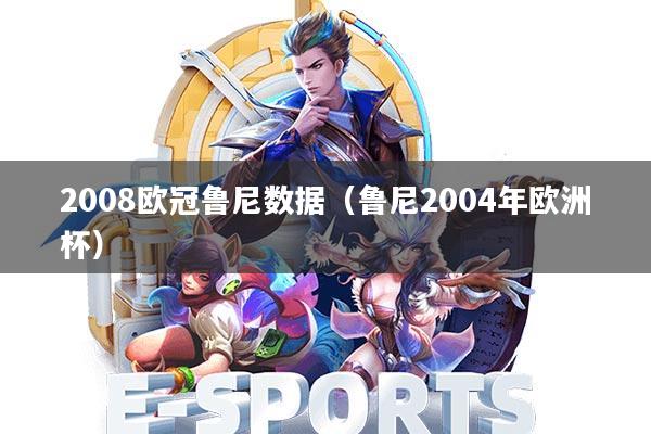 2008欧冠鲁尼数据(鲁尼2004年欧洲杯)