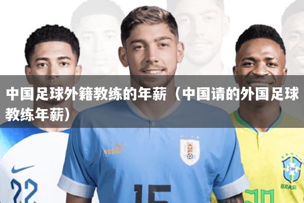 中国足球外籍教练的年薪(中国请的外国足球教练年薪)